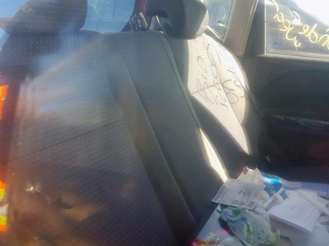 KL1TD66697B764452 - 2007 CHEVROLET AVEO BASE წითელი ფოტო 6