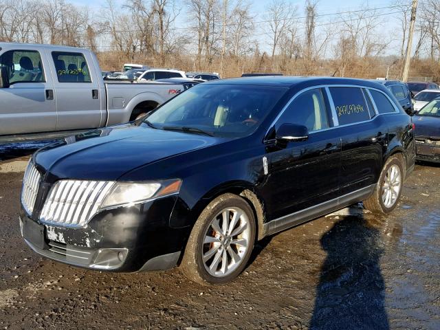 2LMHJ5AT1CBL51931 - 2012 LINCOLN MKT BLACK photo 2