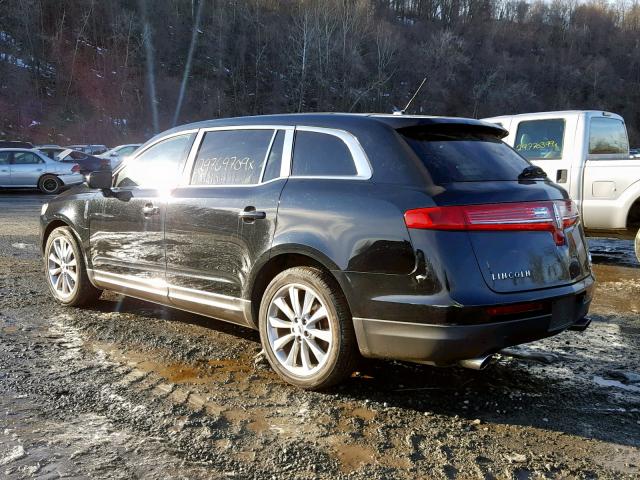 2LMHJ5AT1CBL51931 - 2012 LINCOLN MKT BLACK photo 3