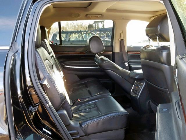 2LMHJ5AT1CBL51931 - 2012 LINCOLN MKT BLACK photo 6