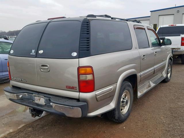 3GKGK26G91G226869 - 2001 GMC YUKON XL K BEIGE photo 4