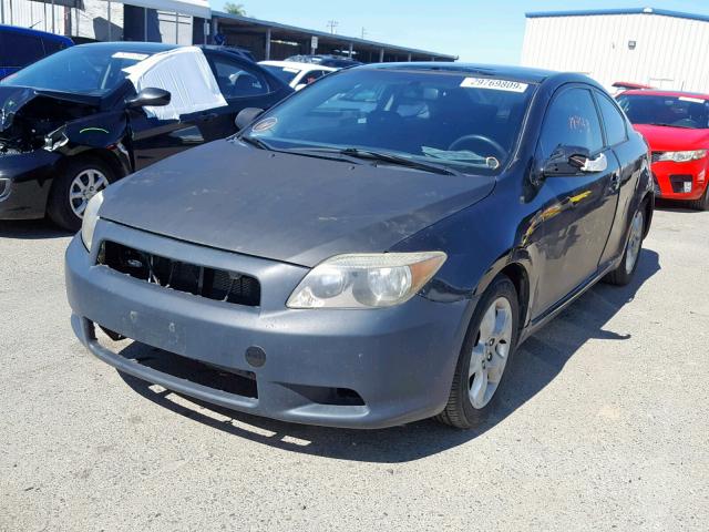 JTKDE177360106570 - 2006 TOYOTA SCION TC შავი ფოტო 2