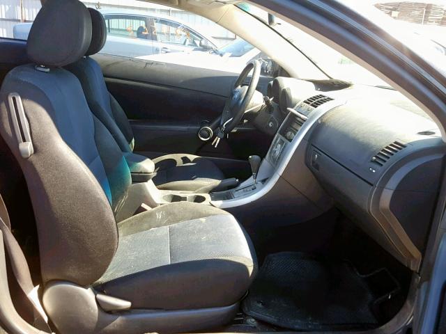 JTKDE177360106570 - 2006 TOYOTA SCION TC შავი ფოტო 5
