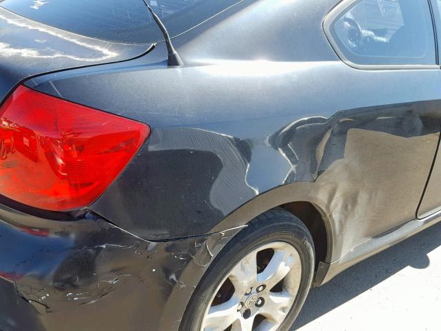 JTKDE177360106570 - 2006 TOYOTA SCION TC შავი ფოტო 9