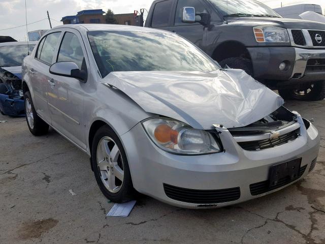 1G1AL55F767633478 - 2006 CHEVROLET COBALT LT SILVER photo 1