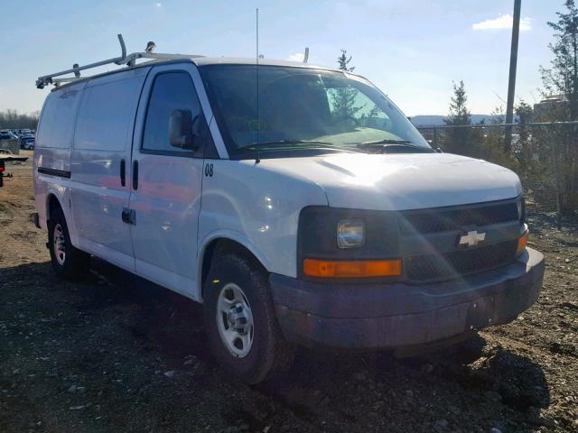 1GCFG15X451143455 - 2005 CHEVROLET EXPRESS G1 WHITE photo 1