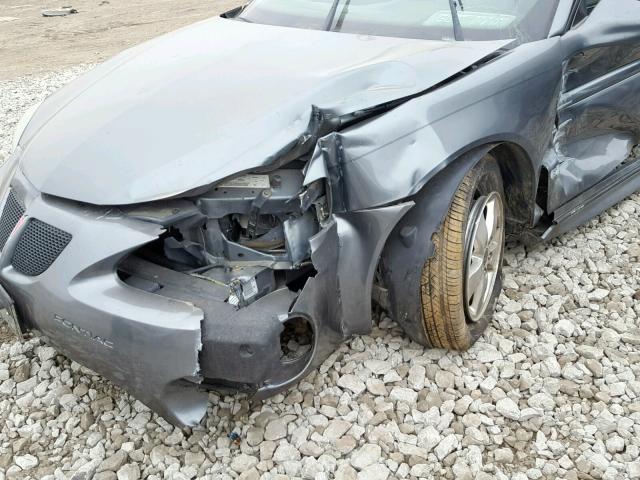 2G2WP522751178067 - 2005 PONTIAC GRAND PRIX GRAY photo 9