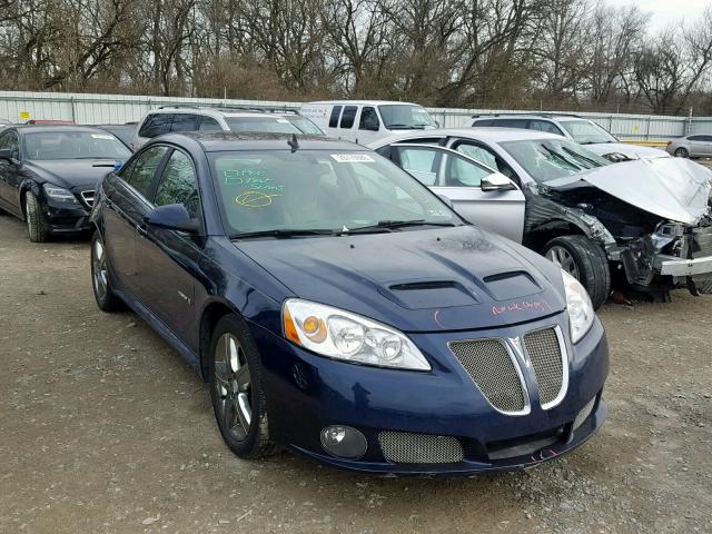 1G2ZM577694181109 - 2009 PONTIAC G6 GXP BLUE photo 1