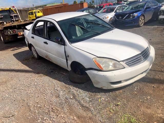 JA3AJ26E76U070630 - 2006 MITSUBISHI LANCER ES WHITE photo 1