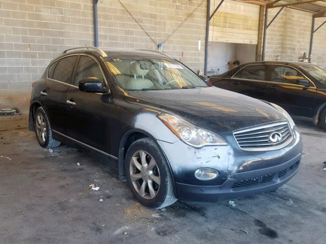 JN1AJ0HPXAM700673 - 2010 INFINITI EX35 BASE BLACK photo 1