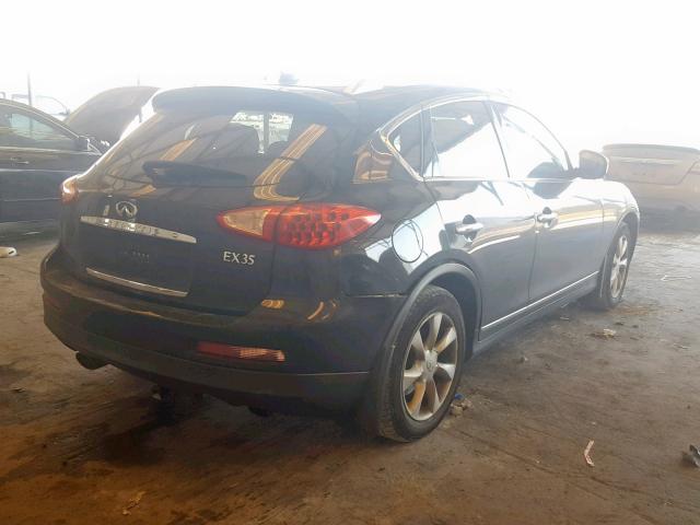 JN1AJ0HPXAM700673 - 2010 INFINITI EX35 BASE BLACK photo 4