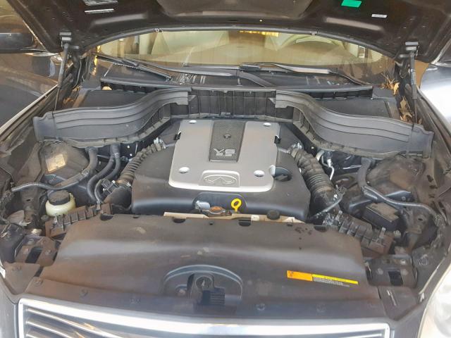 JN1AJ0HPXAM700673 - 2010 INFINITI EX35 BASE BLACK photo 7