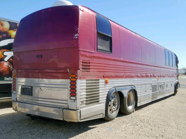 2P9E3349XR1001963 - 1994 PREVOST BUS RED photo 4