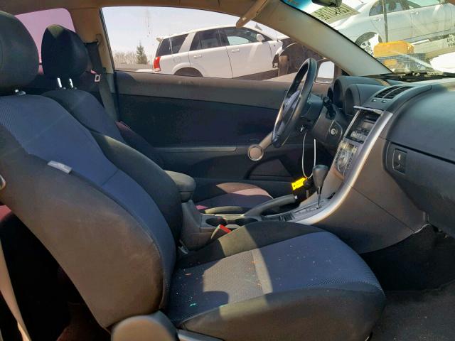 JTKDE167X80226452 - 2008 TOYOTA SCION TC BLACK photo 5