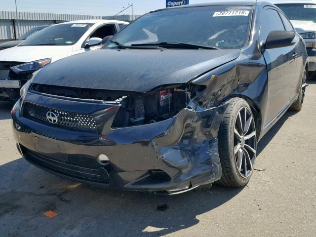 JTKDE167X80226452 - 2008 TOYOTA SCION TC BLACK photo 9