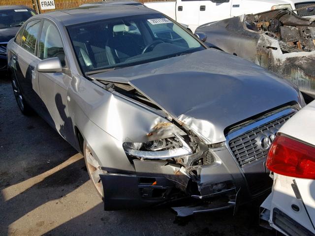 WAUDH74F46N102640 - 2006 AUDI A6 3.2 QUA GRAY photo 1