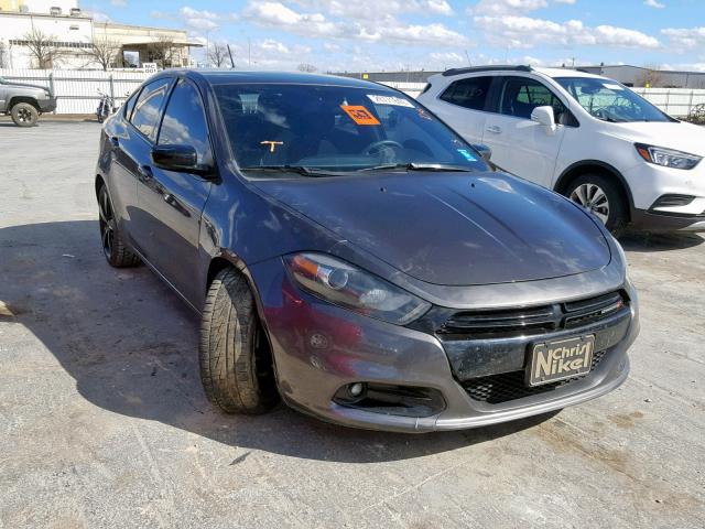 1C3CDFBB0GD578836 - 2016 DODGE DART SXT CHARCOAL photo 1