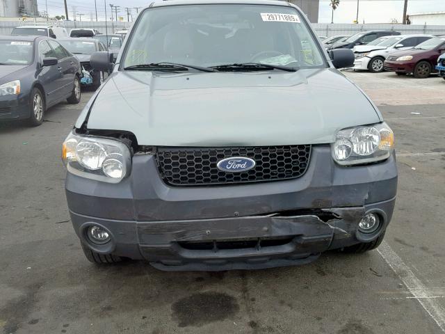 1FMYU95HX6KB01517 - 2006 FORD ESCAPE HEV GREEN photo 9