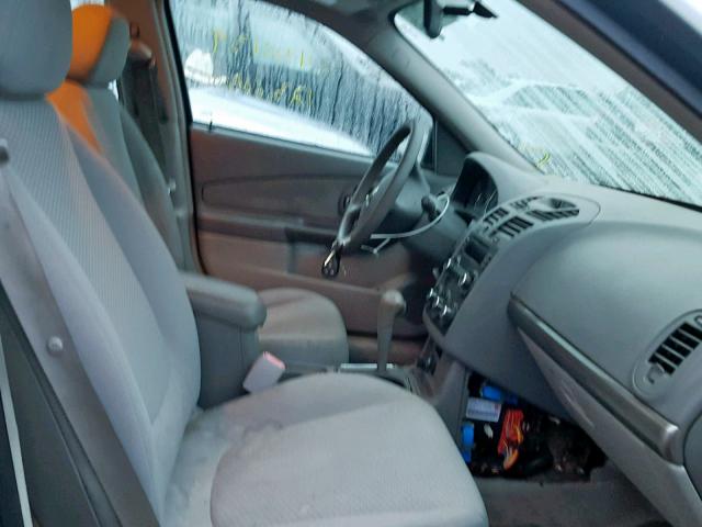 1G1ZS58F38F122151 - 2008 CHEVROLET MALIBU LS BLUE photo 5