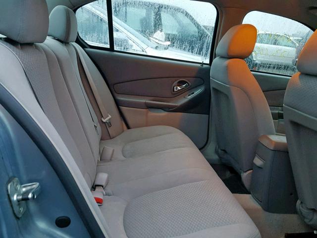 1G1ZS58F38F122151 - 2008 CHEVROLET MALIBU LS BLUE photo 6