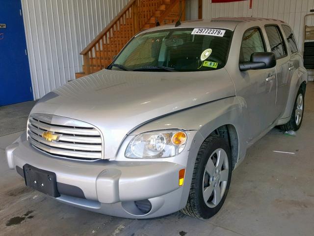 3GNBAADB1AS611809 - 2010 CHEVROLET HHR LS Արծաթագույն լուսանկար 2