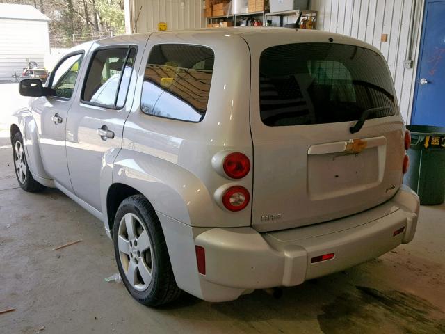 3GNBAADB1AS611809 - 2010 CHEVROLET HHR LS Արծաթագույն լուսանկար 3