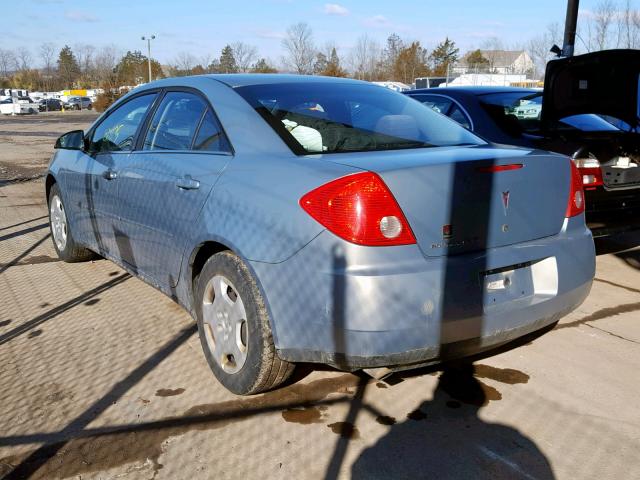 1G2ZF57B384261125 - 2008 PONTIAC G6 VALUE L BLUE photo 3