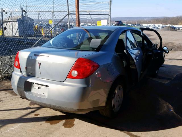 1G2ZF57B384261125 - 2008 PONTIAC G6 VALUE L BLUE photo 4