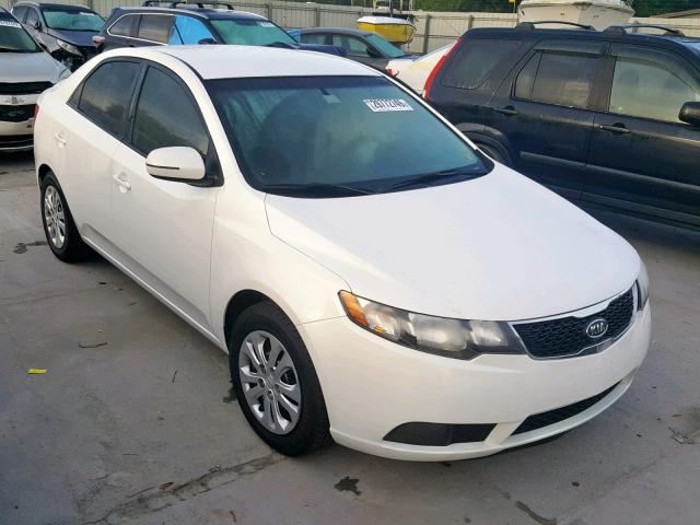 KNAFU4A25C5604850 - 2012 KIA FORTE EX WHITE photo 1