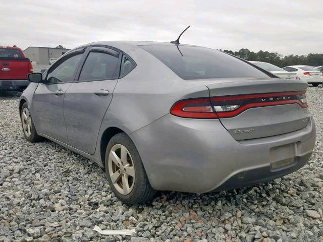 1C3CDFBBXFD337770 - 2015 DODGE DART SXT SILVER photo 3