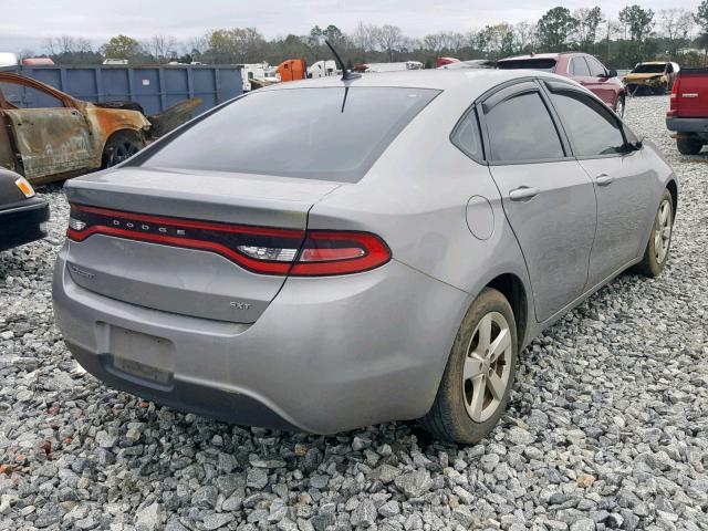 1C3CDFBBXFD337770 - 2015 DODGE DART SXT SILVER photo 4