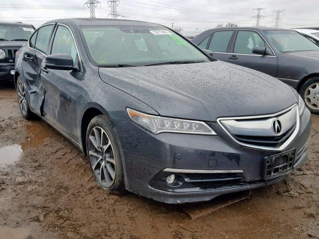 19UUB3F71GA000290 - 2016 ACURA TLX ADVANC Сұр фото 1