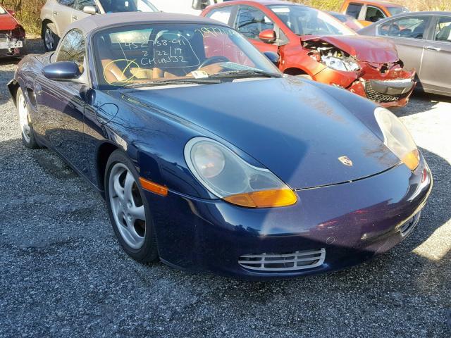 WP0CA2986YU626381 - 2000 PORSCHE BOXSTER BLUE photo 1