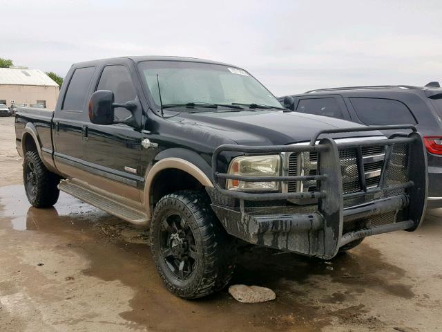 1FTWW31P16EC54785 - 2006 FORD F350 SRW S BLACK photo 1