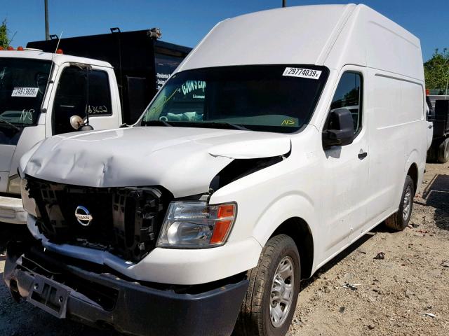 1N6BF0LY3CN111798 - 2012 NISSAN NV 2500 WHITE photo 2