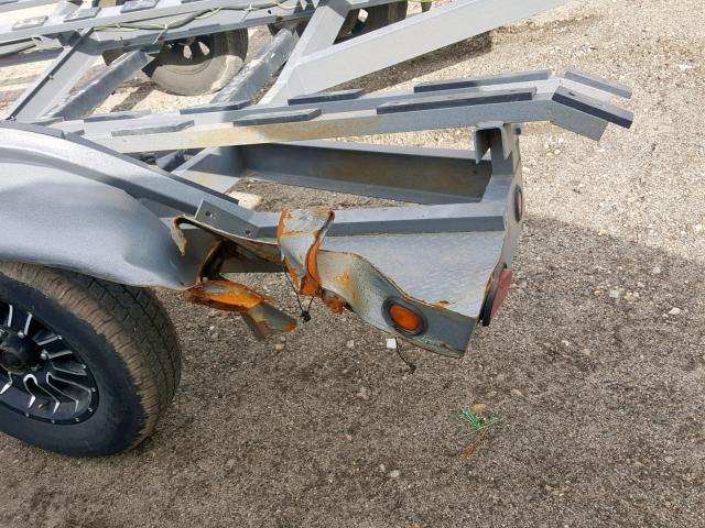 4A1DT232XRW00623 - 2005 BOAT TRAILER GRAY photo 9
