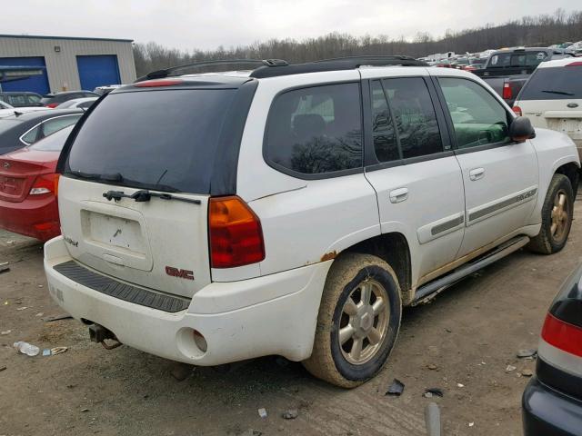 1GKDT13S922309859 - 2002 GMC ENVOY WHITE photo 4