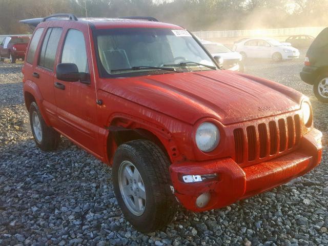 1J4GK58K74W190999 - 2004 JEEP LIBERTY LI RED photo 1