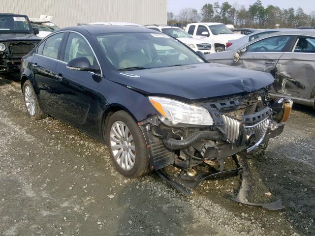 2G4GS5EV0D9217775 - 2013 BUICK REGAL PREM BLACK photo 1