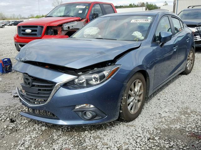 3MZBM1W73FM156317 - 2015 MAZDA 3 GRAND TO BLUE photo 2