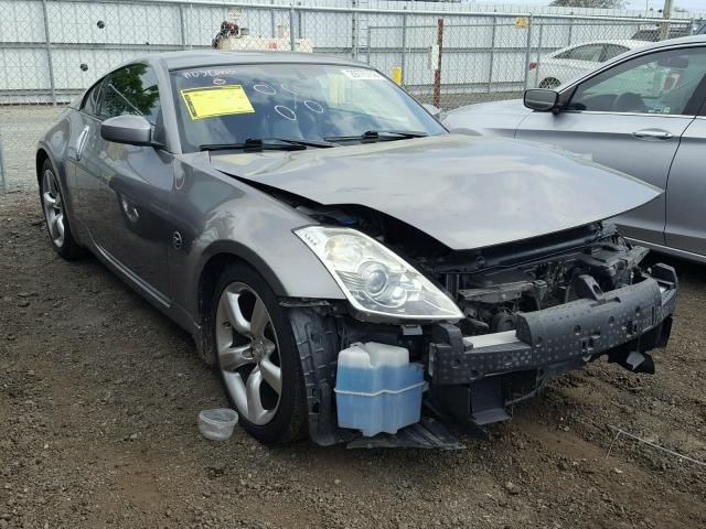 JN1BZ34D87M504735 - 2007 NISSAN 350Z COUPE GRAY photo 1