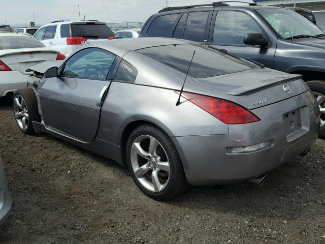 JN1BZ34D87M504735 - 2007 NISSAN 350Z COUPE GRAY photo 3