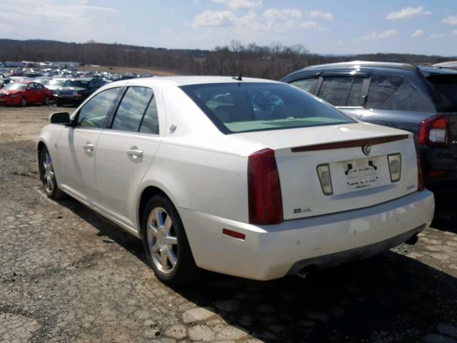 1G6DC67A350216848 - 2005 CADILLAC STS WHITE photo 3