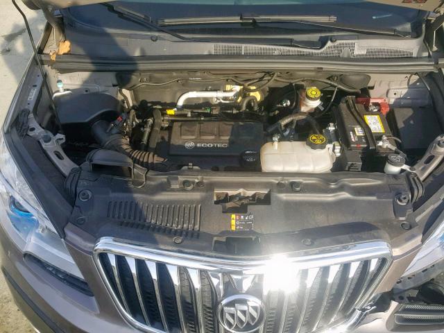 KL4CJGSB9FB063574 - 2015 BUICK ENCORE BEIGE photo 7