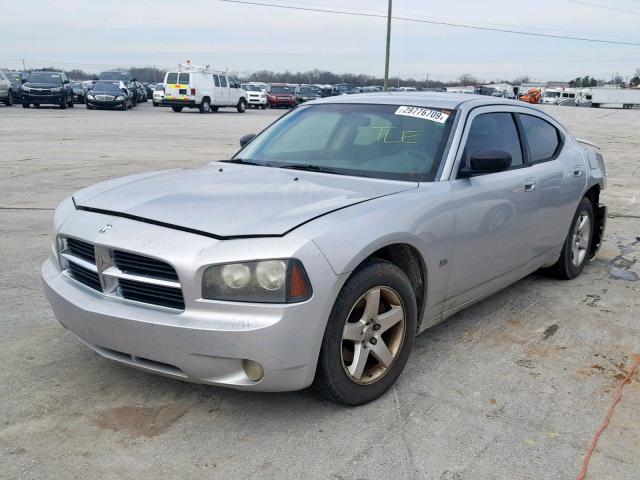 2B3KA33V09H593710 - 2009 DODGE CHARGER SX SILVER photo 2