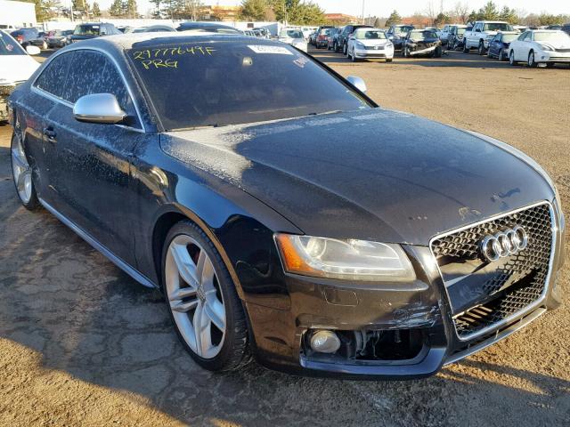 WAURV78T89A009372 - 2009 AUDI S5 QUATTRO BLACK photo 1