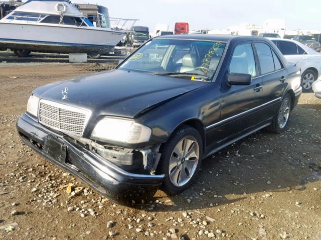 WDBHA28E4RF103006 - 1994 MERCEDES-BENZ C 280 BLACK photo 2