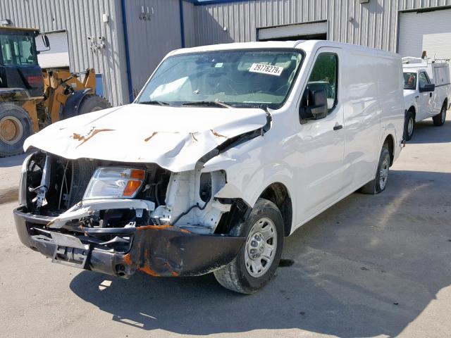 1N6BF0KY1GN807731 - 2016 NISSAN NV 1500 S WHITE photo 2
