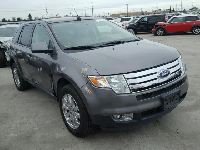 2FMDK38C49BA96783 - 2009 FORD EDGE SEL SILVER photo 1