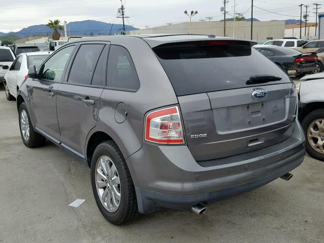 2FMDK38C49BA96783 - 2009 FORD EDGE SEL SILVER photo 3